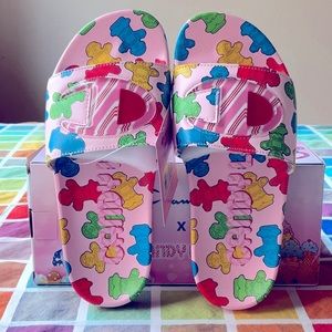 🍭🍬🍭 CHAMPION X CANDYLAND  SANDALS 🍭🍬🍭NWT 🍭🍬🍭